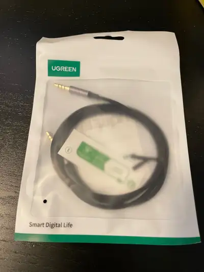 80% OFF NEW SEALED UGREEN Audio cable 3.5mm 4-pole TRRS, View more