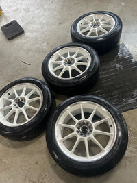 18” Alloy Wheels and Tires 
