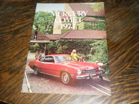 1973 Ford Mercury Comet Car Sales Brochure