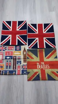 Home Decor British themed Cushion Covers