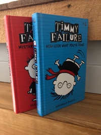Timmy Failure hardcover books 1 & 2 by Stephan Pastis