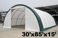 30'x85'x15' (450g PVC) Dome Storage Shelter