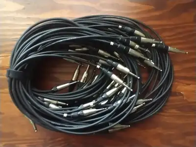 CABLES AUDIO PROFESSIONEL POUR STUDIO - CANARE - 1/4" & XLR, View more