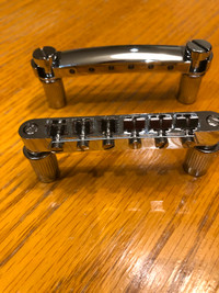 Tune-o-matic Style Bridge and Stop Bar Tailpiece Set
