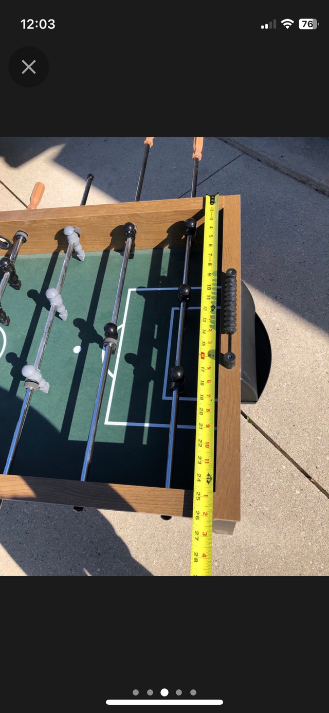 Barrington Foos ball table  in Other Tables in Owen Sound - Image 3