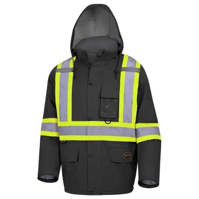 Hi-vis winter jacket by Pioneer, View more