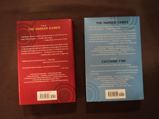 CATCHING FIRE AND MOCKINGJAY BY SUZANNE COLLINS LOT OF 2 in Fiction in Cowichan Valley / Duncan - Image 2
