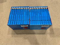 2x Hardy Boys collector box sets: books #1-10 and #21-30