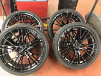 20 inch rims + Yokohama tires Caddy, BMW, camaro, Buick, Acura 