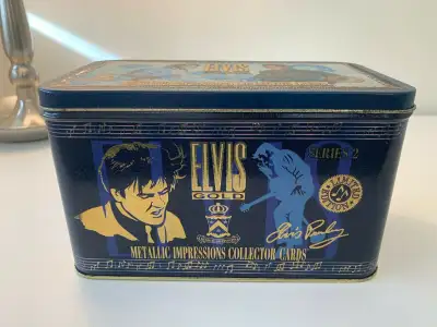 Elvis Presley Gold Metallic Impressions Series 2 Collector Cards, View more