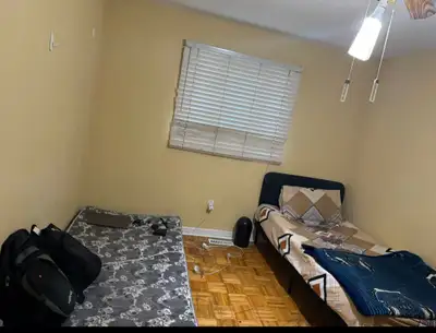 One bedroom available from JUNE 1ST Walking distance to Humber college Shared washroom and kitchen W...