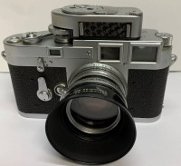 Leica M3 Double Stroke Germany Camera with Leica Summicron Lens