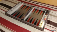 Backgammon Magnetique Autruche – 9″