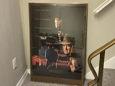 "Unforgiven" Framed Movie Poster, View more