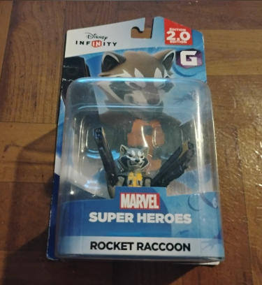 Disney Infinity 2.0 Marvel Super Heroes Rocket Raccoon Figurine, View more