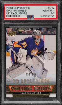 MARTIN JONES … “EXCLUSIVE" YOUNG GUN … ONLY PSA GEM 10 + BuyBack