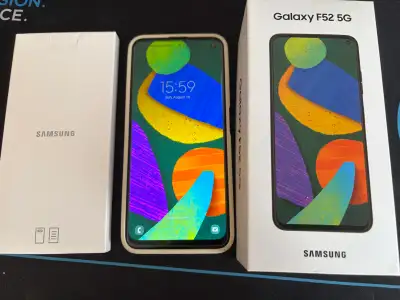 Galaxy F52 5G Unlocked Smartphone, View more
