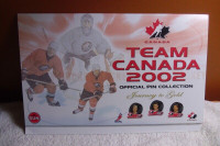 2002-TEAM CANADA-Complete Official Pin Collection.