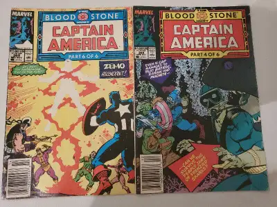 Captain America Marvel Comics Bundle