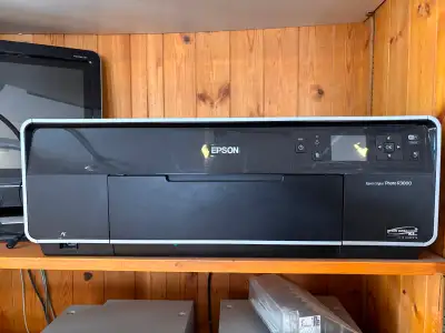 $500 EPSON STYLUS PHOTO PRINTER R3000 + extra ink + extra paper, View more