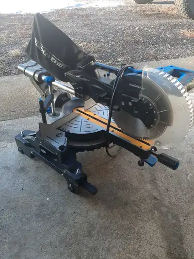 Mastercraft 10" Sliding Compound Mitre Saw with stand, View more