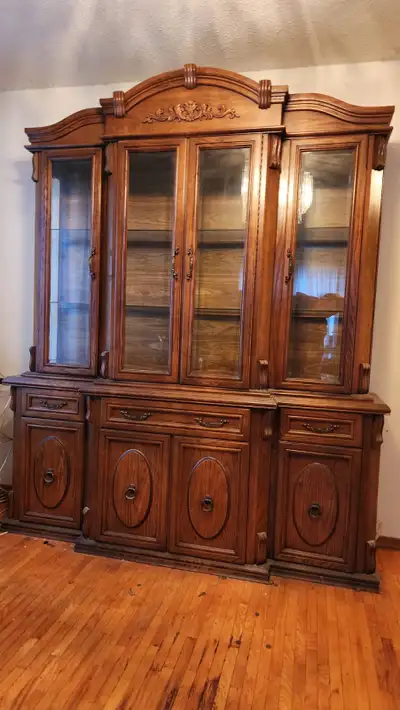 Antique Buffet and Hutch, View more