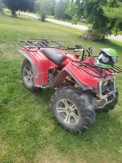 Trade for a fixer upper zero turn mower. Location is in rama by the casino Runs and drives good and...