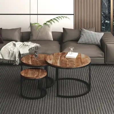 Coffee Table Door Crashers Darsh 3pc Coffee Table Set ., View more