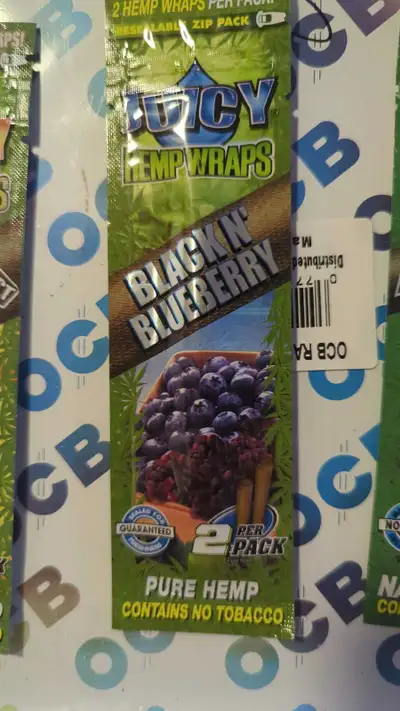 New , 30 packs, Juicy Hemp Wraps, View more