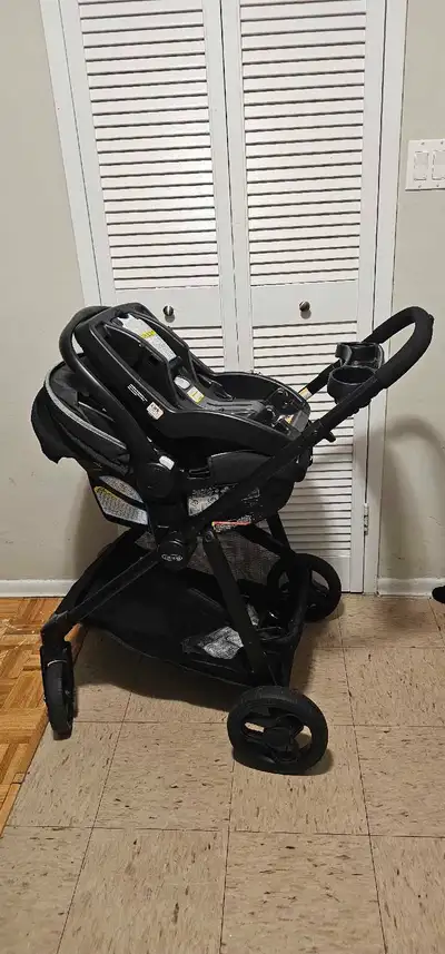 Graco stroller with car seat, View more