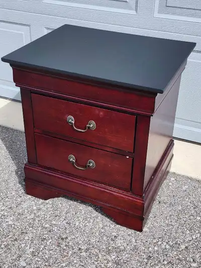 ***Single Wooden Cherry Nightstand***, View more