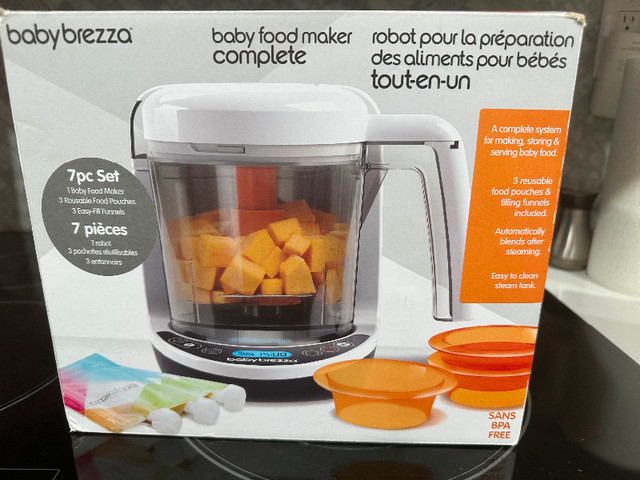 Baby Brezza Food Steamer and Blender in Feeding & High Chairs in City of Toronto