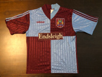 1996-1998 Burnley FC Rare & Vintage Home Jersey - Size Medium