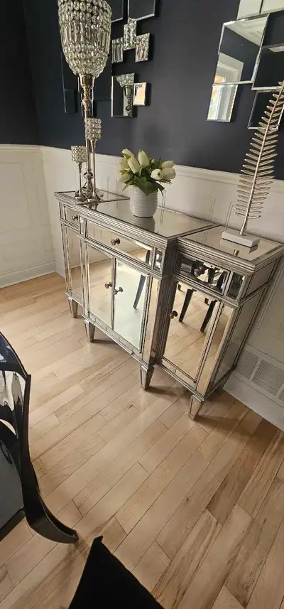 Mirror buffet hutch, View more