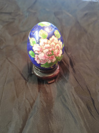 Porcelain Decorated Egg