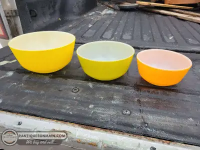 Vintage Fire King Bowl Set, View more