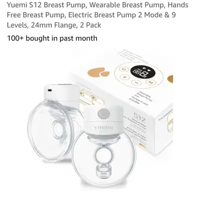 Electric, wearable, hands free pump