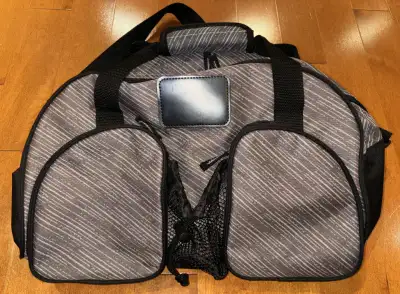 Grey Duffle Bag, View more