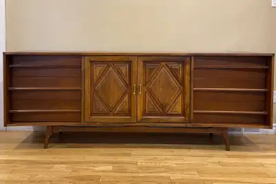 MCM Credenza Solid Walnut Dresser (CAN DELIVER), View more