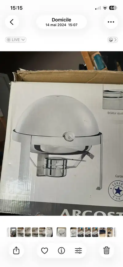 réchaud pour cuisine 5 litres, View more