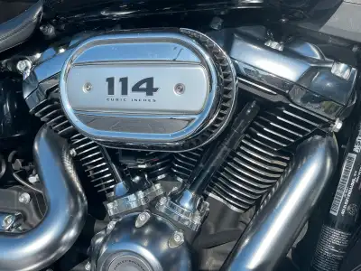 2018 Harley Davidson Fat Boy 114 with Stage 2 performance upgrades, quick detach windshield 7200km....