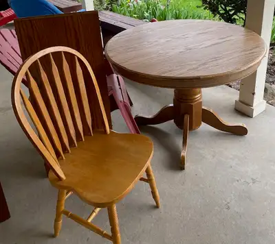 Oak Table Round, View more