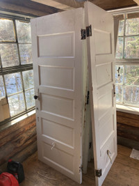 Old soild wood doors