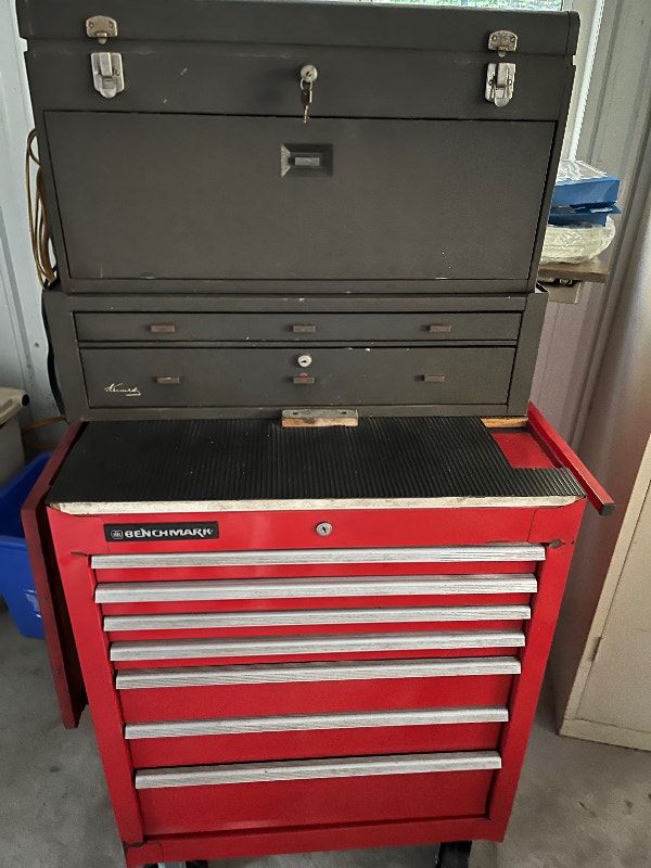 Toolbox top two are machinist toolbox. Tool Storage & Benches Grand
