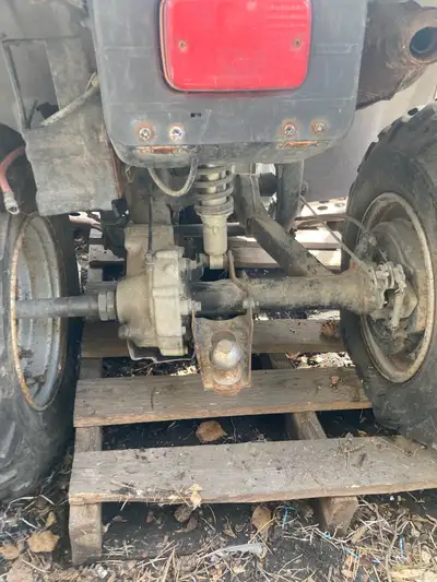 Had a tumble off trailer. For part or repair