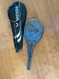 Raquette de badminton et tennis
