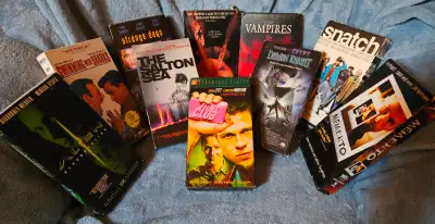 Action/Horror/Sci-Fi/Drama movies on VHS, View more