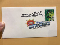 GREEN LANTERN Signed NEAL ADAMS 2006 DC Comics Art Stamp ~FDI