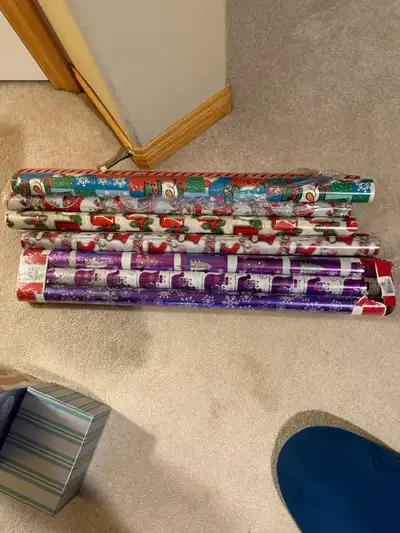Christmas Wrapping Paper Rolls, View more
