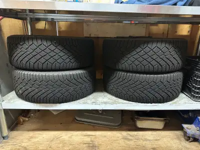 800 or best offer. Continental Viking contact 7s 215/45/R17 Driven for only 1 winter with less than...